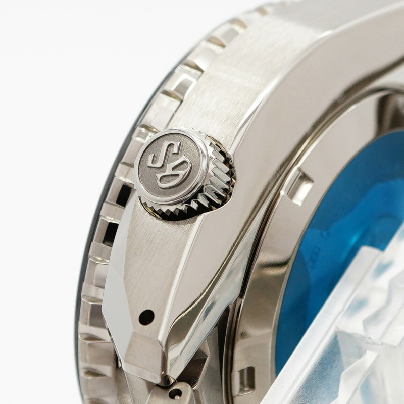 精工 Grand 9S85-01B0 SBGH257 藍色錶盤男士腕錶-11