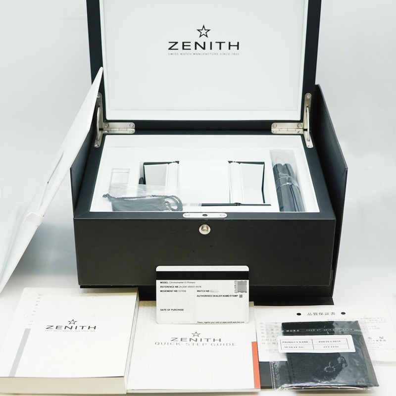 Zenith El Primero 24.2041.400 銀色錶盤男士手錶-1