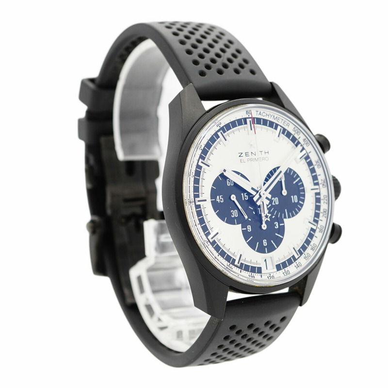 Zenith El Primero 24.2041.400 銀色錶盤男士手錶-3