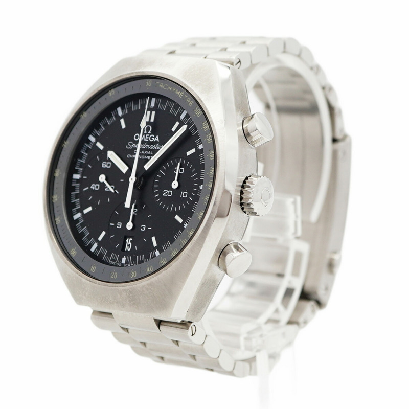 歐米茄超霸系列 327.10.43.50.01.001 黑色錶盤男士腕錶-2