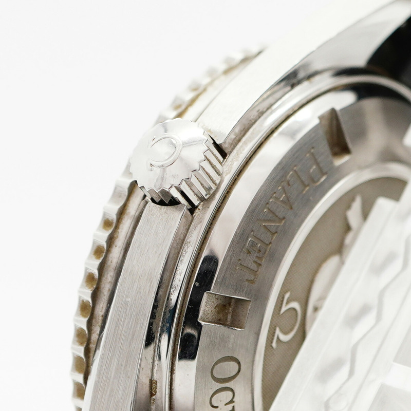 歐米茄海馬系列 2908.50 黑色錶盤男士腕錶-9