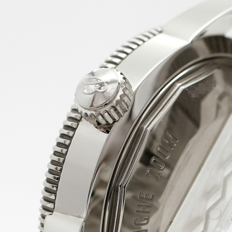 百年靈超級海洋AB2020黑色錶盤男士腕錶-10