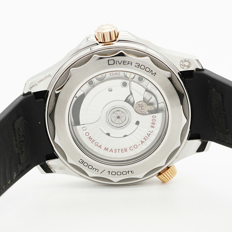 歐米茄海馬系列 210.22.42.20.01.002 黑色錶盤男士腕錶-5