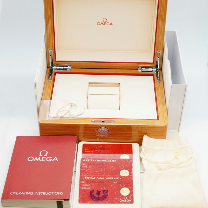 歐米茄海馬系列 210.32.42.20.01.001 黑色錶盤男士腕錶-1