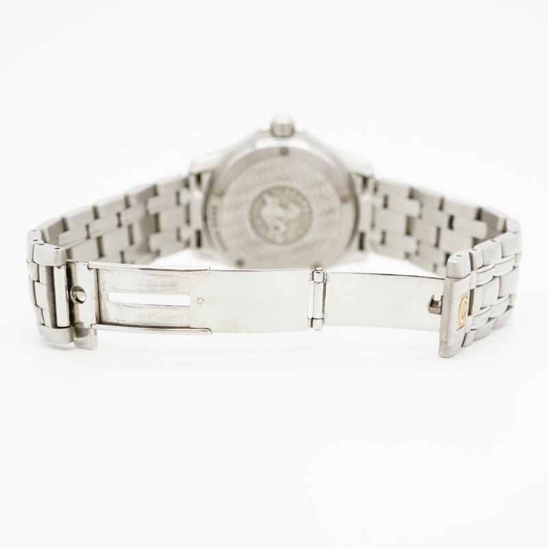 歐米茄海馬系列2500.80藍色錶盤男士腕錶-4