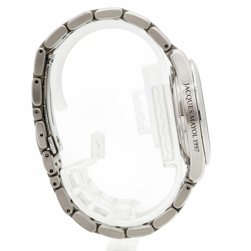 歐米茄海馬系列2500.80藍色錶盤男士腕錶-10