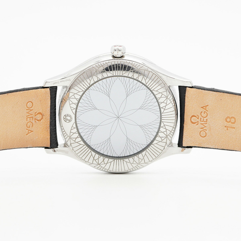 歐米茄碟飛系列 428.17.36.60.04.001 白色錶盤女錶-5