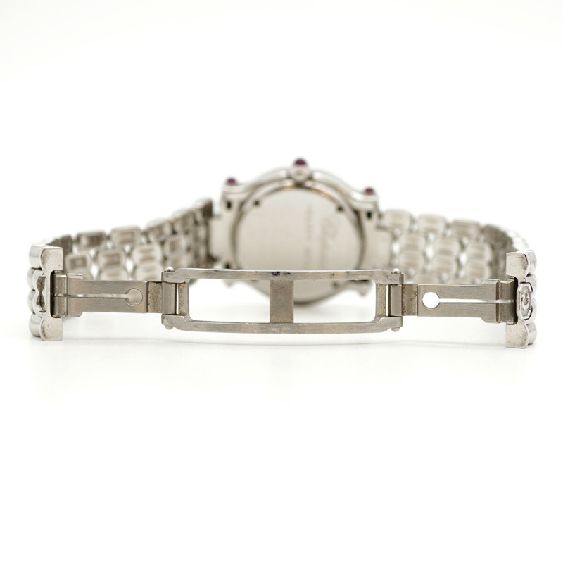 蕭邦 Happy Sport 27 8245-21 粉紅錶盤女錶-4