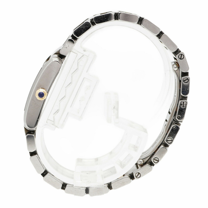 卡地亞 Tank Française SM W51027Q4 粉紅錶盤女錶-8