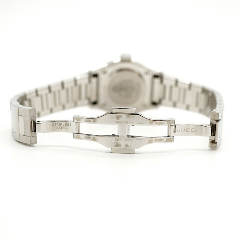 Gucci Pantheon 115.5 銀色錶盤小姐腕錶-3
