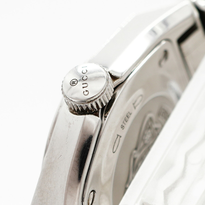 Gucci Pantheon 115.5 銀色錶盤小姐腕錶-10