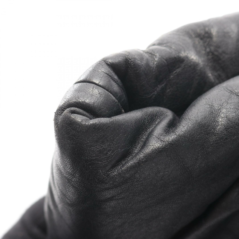 香奈兒 Coco Cocoon MM 手提包，黑色皮革，二手，女士，帶五金配件-7