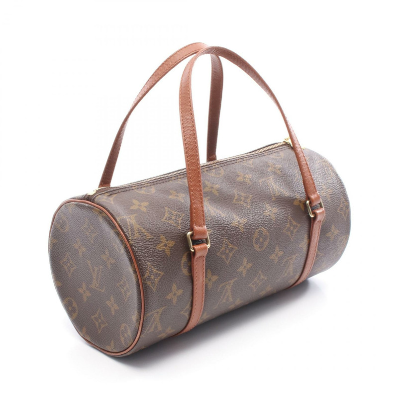 路易威登 Papillon 26 舊手提包 M51366 Monogram 帆布皮革二手-1