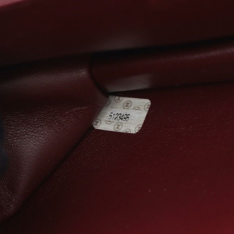 香奈兒 (CHANEL) Matelasse 全翻蓋鏈條單肩背包 A03568 羊皮黑 二手 金色五金-4