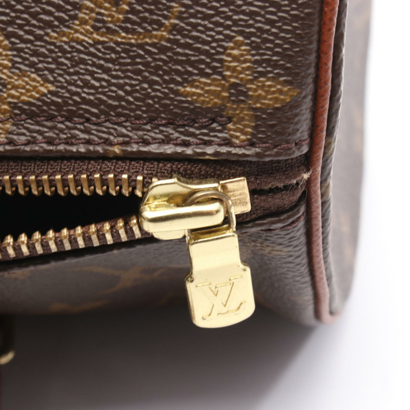 路易威登 Papillon 30 老手提包 M51365 Monogram 帆布皮革二手-5