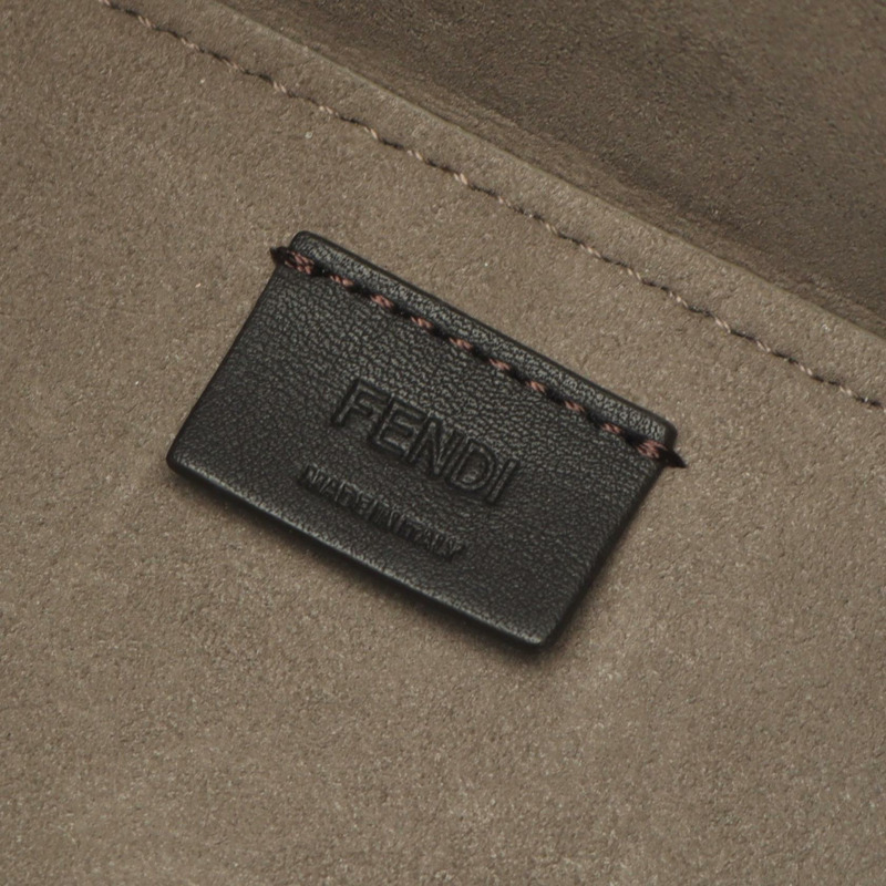 FENDI ORIGAMI MINI 單肩托特包 8BS083APZAF11WS 皮革 米色 二手 女士-3