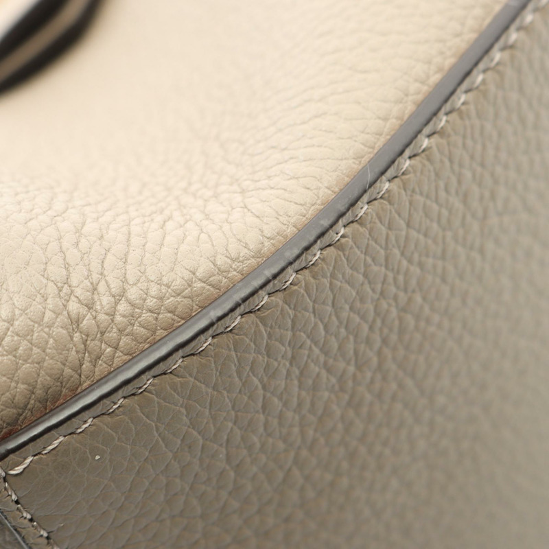 FENDI ORIGAMI MINI 單肩托特包 8BS083APZAF11WS 皮革 米色 二手 女士-5