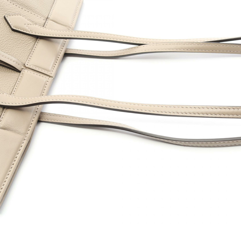 FENDI ORIGAMI MINI 單肩托特包 8BS083APZAF11WS 皮革 米色 二手 女士-7