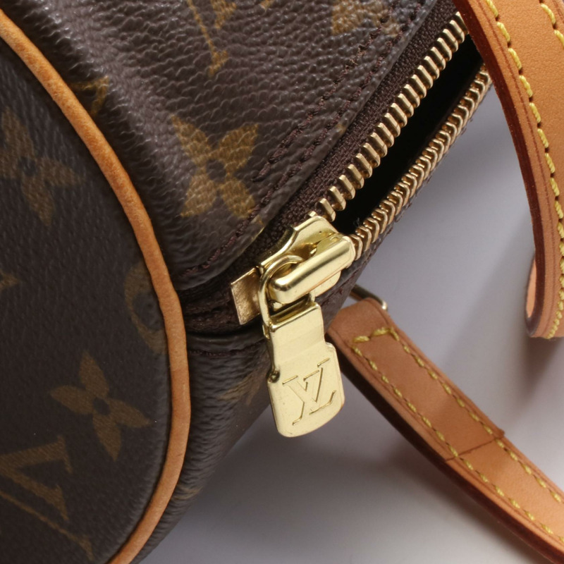 路易威登 Papillon 30 單肩手提包 M51385 Monogram 帆布皮革二手-7