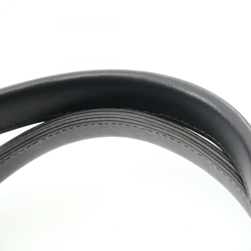 BALENCIAGA 海軍藍 Cabas XS 單肩斜背手提包，黑色皮革，二手-6