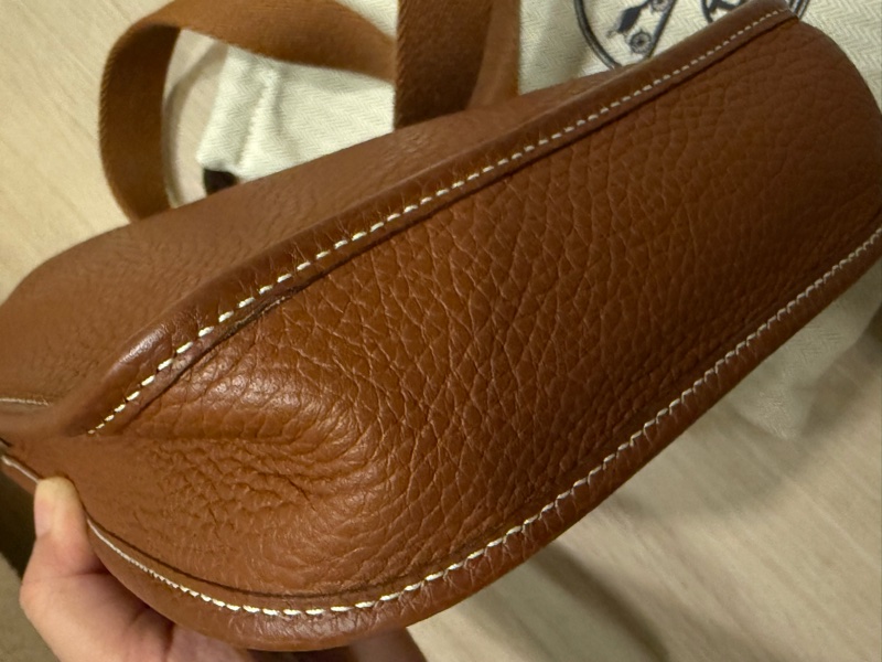Hermes mini evelyne 金棕色-3