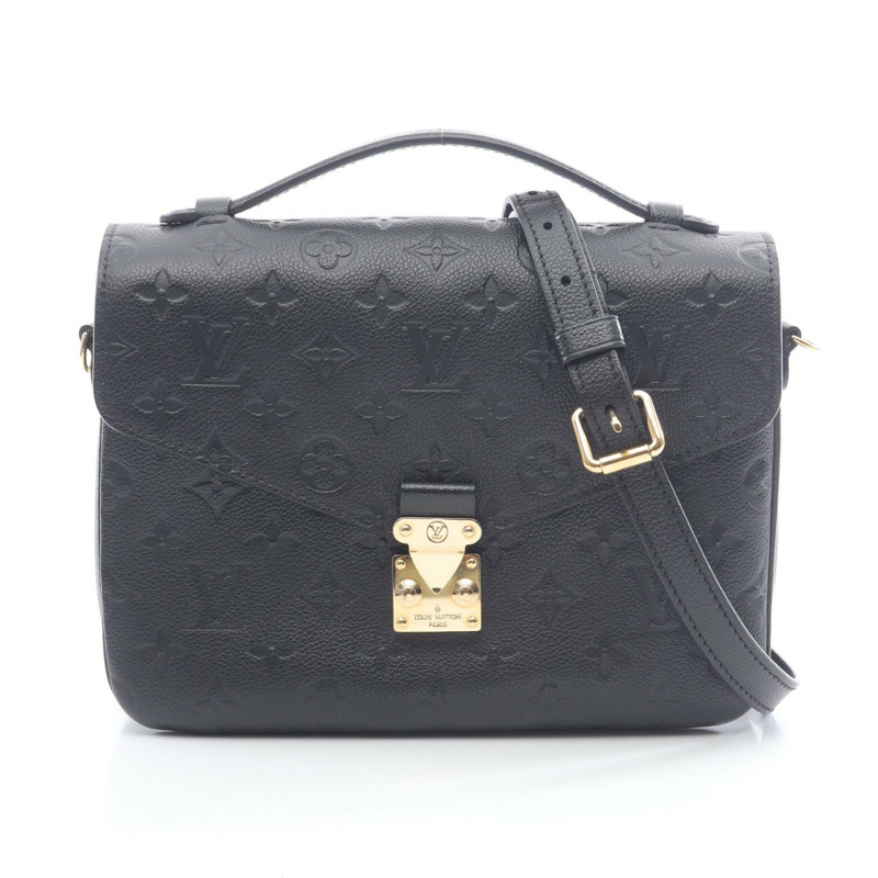 路易威登 Pochette Metis 中型斜背包手提包 M41487 Monogram empreinte 二手-0