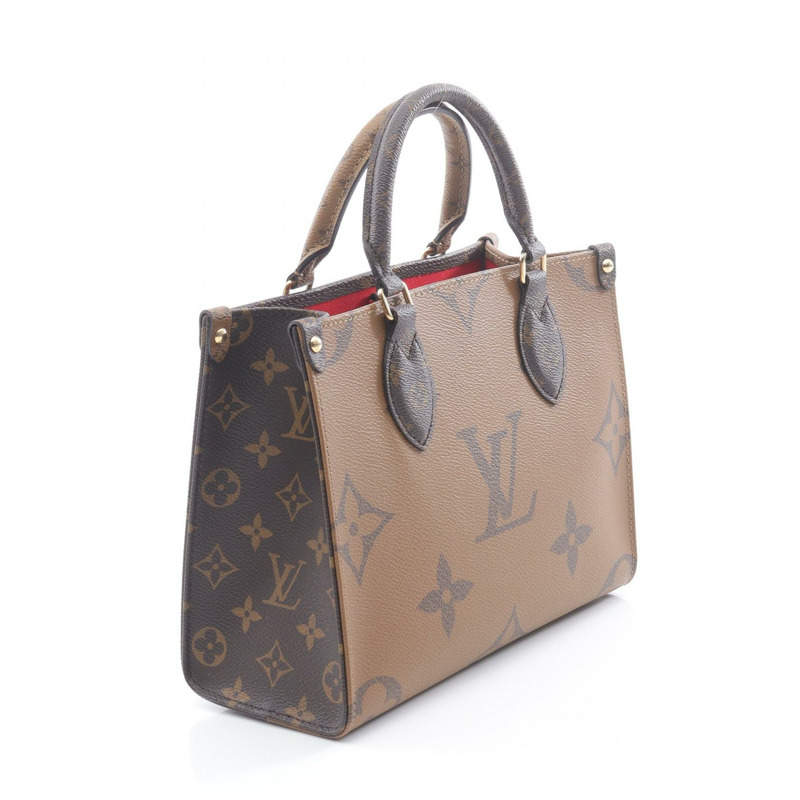 路易威登 On the Go PM 單肩手提包 M46373 Monogram Giant Reverse 二手-1