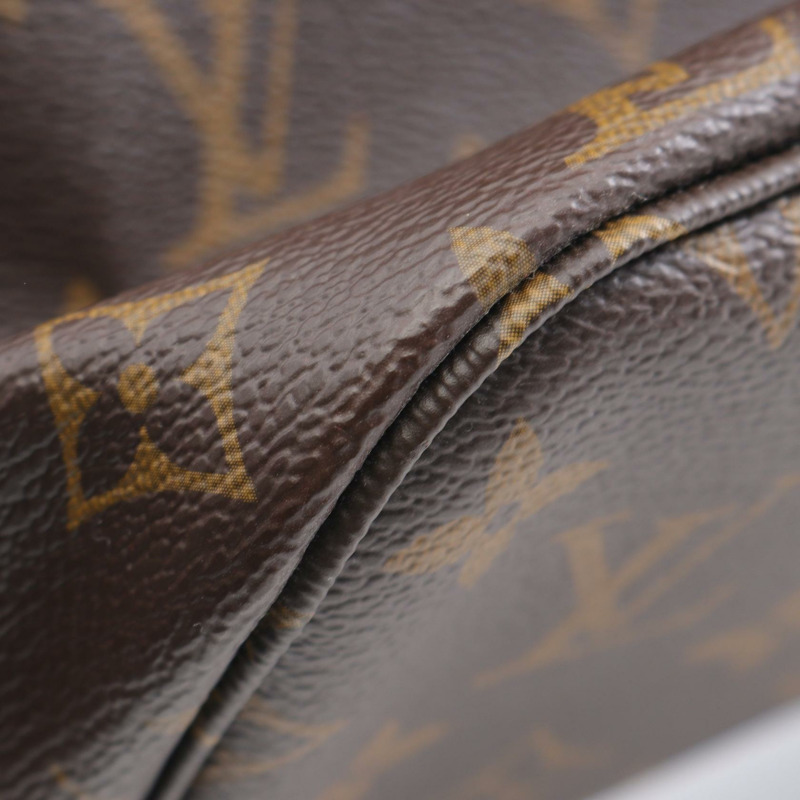 路易威登 Neverfull MM 手提單肩包 M46987 Monogram 帆布 櫻桃紅 二手-6