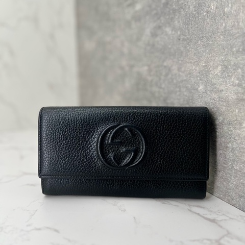 💗香緹國際精品💗 701 Gucci 牛皮長夾 甜甜價