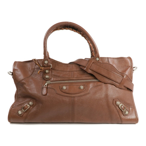 BALENCIAGA 羊皮皮革Giant Part Time手挽肩背兩用袋