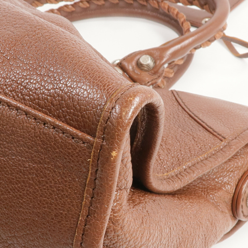 BALENCIAGA 羊皮皮革Giant Part Time手挽肩背兩用袋-7