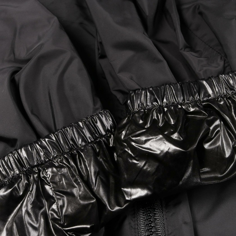 MONCLER JUBBA 其他夾克 尼龍 黑色 二手 女款-10