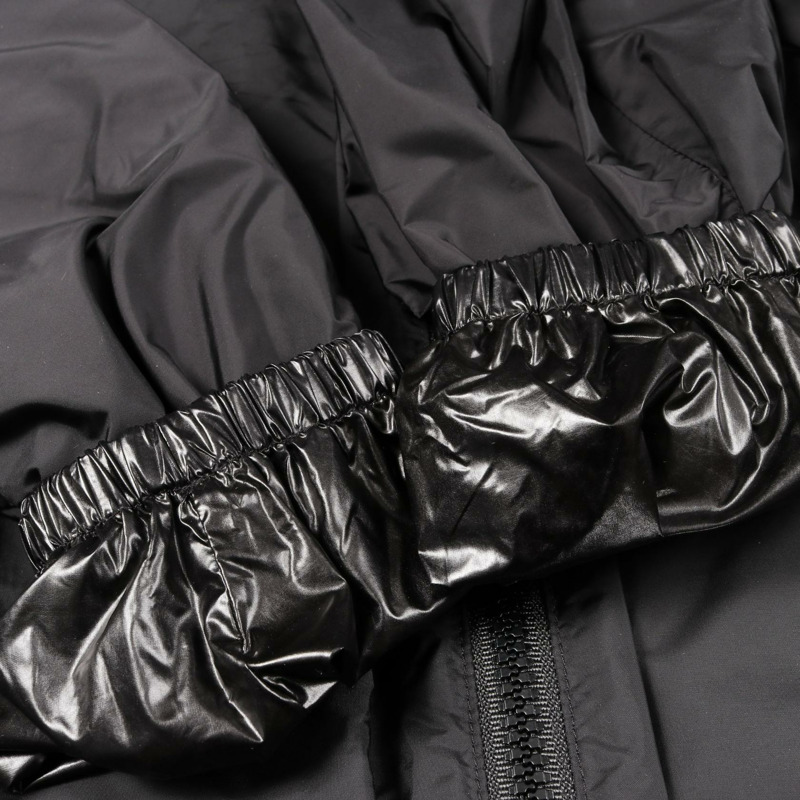 MONCLER JUBBA 其他夾克 尼龍 黑色 二手 女款-11