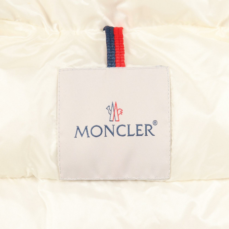 MONCLER GALLINULE 羽絨背心 I20931A00163 595ZZ 尼龍 白色 二手 女款-2