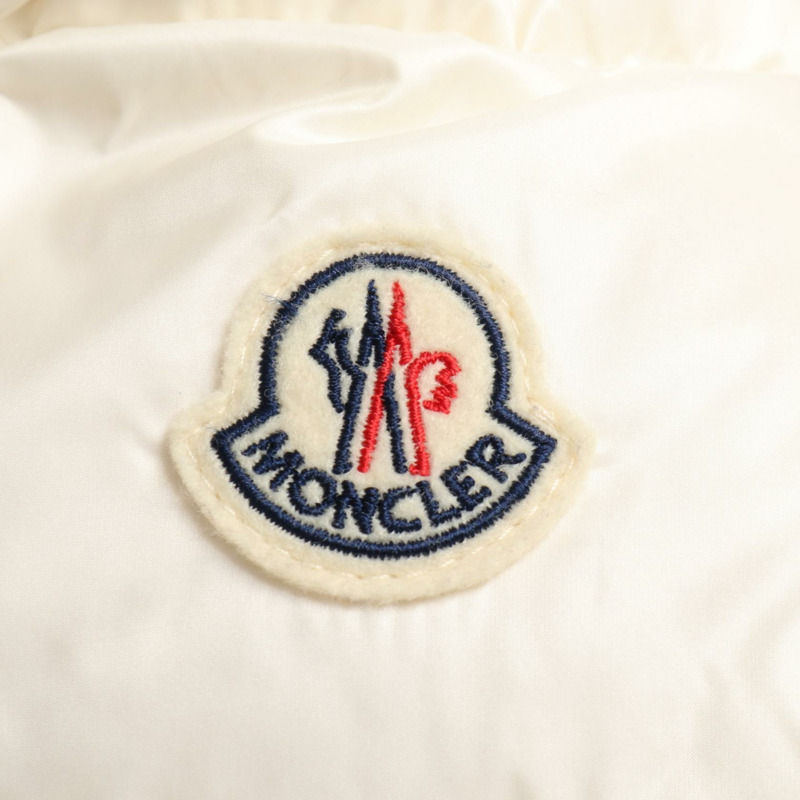 MONCLER GALLINULE 羽絨背心 I20931A00163 595ZZ 尼龍 白色 二手 女款-4