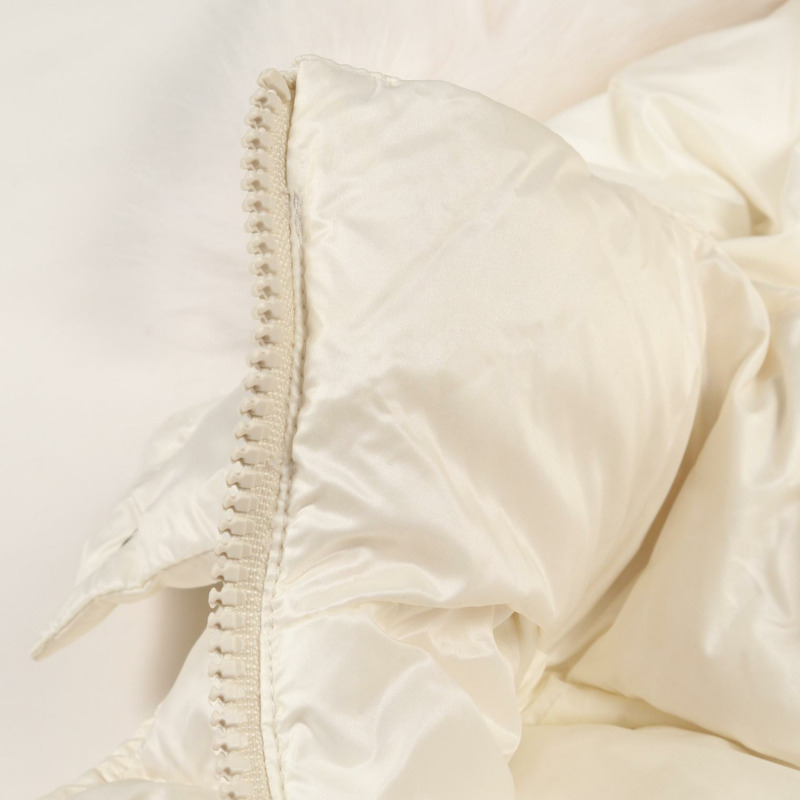 MONCLER GALLINULE 羽絨背心 I20931A00163 595ZZ 尼龍 白色 二手 女款-6