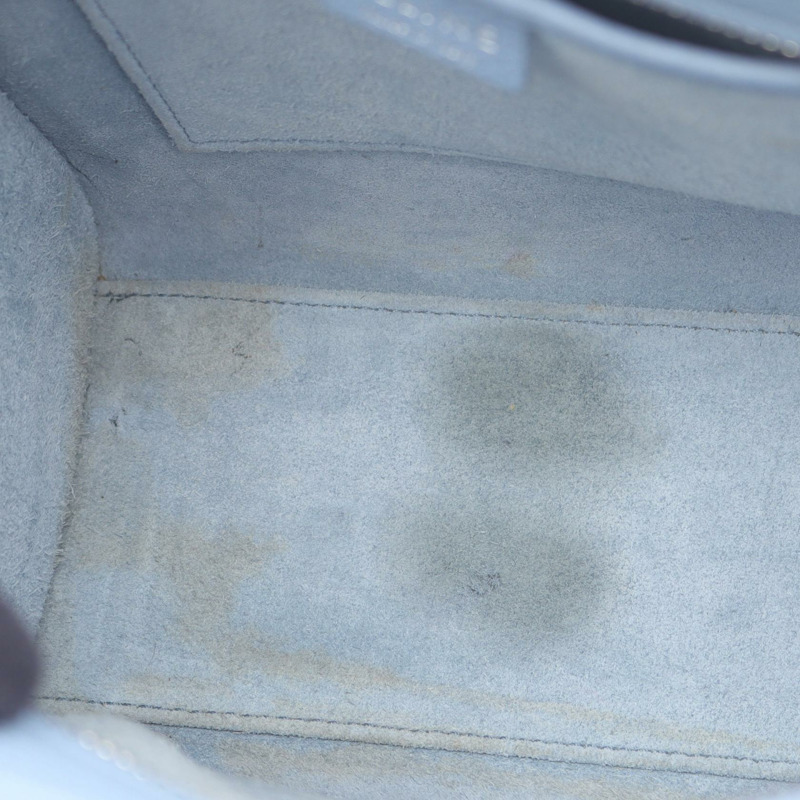 CELINE Luggage Nano Shopper 單肩斜背手提包，皮革材質，藍色，二手女款-4