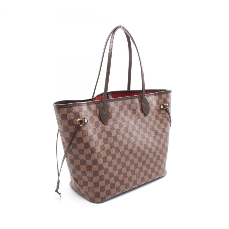 路易威登 Neverfull MM 單肩手提包 N51107 Damier Ebene 帆布 二手 LV-1
