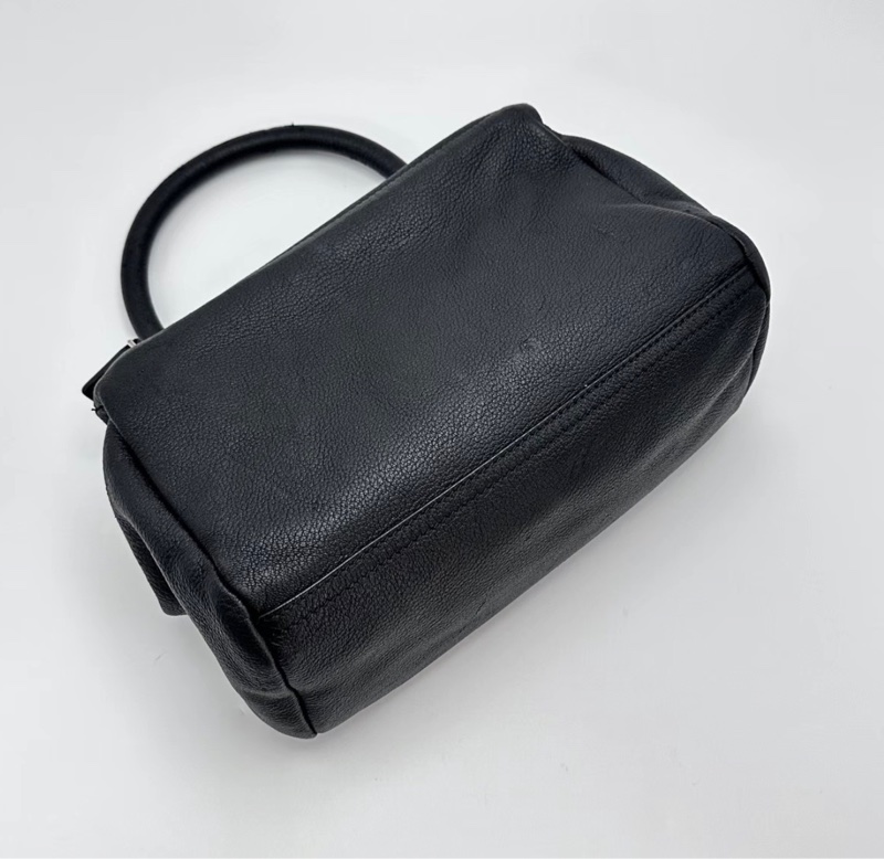 GIVENCHY 黑銀潘多拉盒子手提肩背包 27*15*17 98新-2