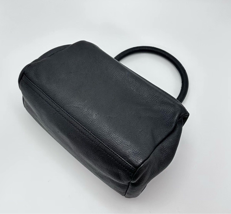 GIVENCHY 黑銀潘多拉盒子手提肩背包 27*15*17 98新-4