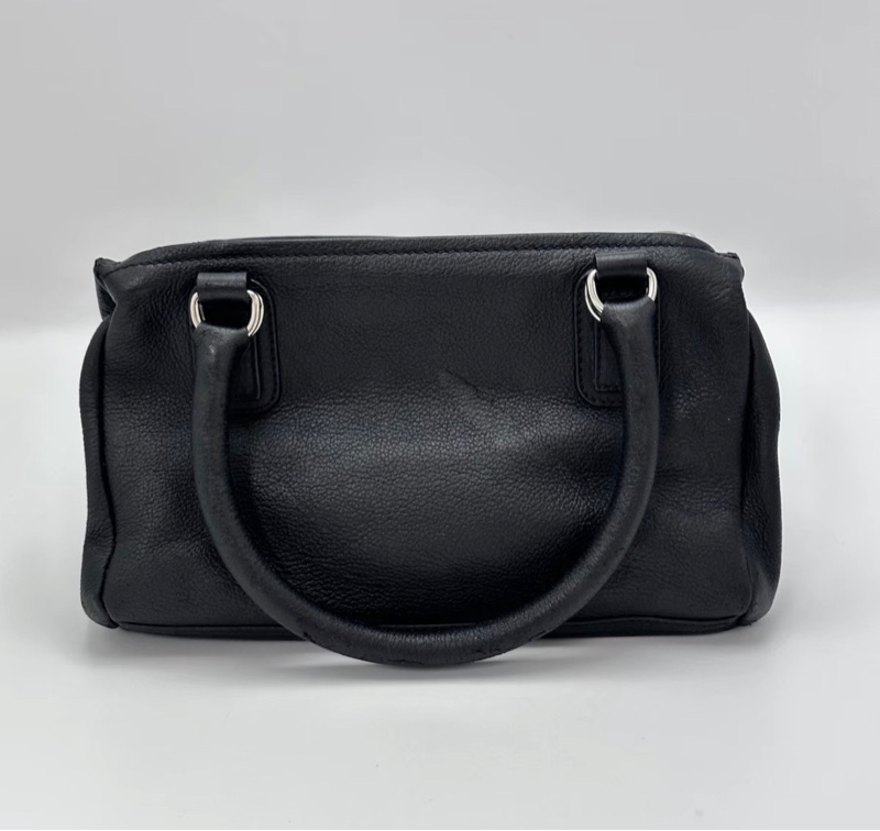 GIVENCHY 黑銀潘多拉盒子手提肩背包 27*15*17 98新-5