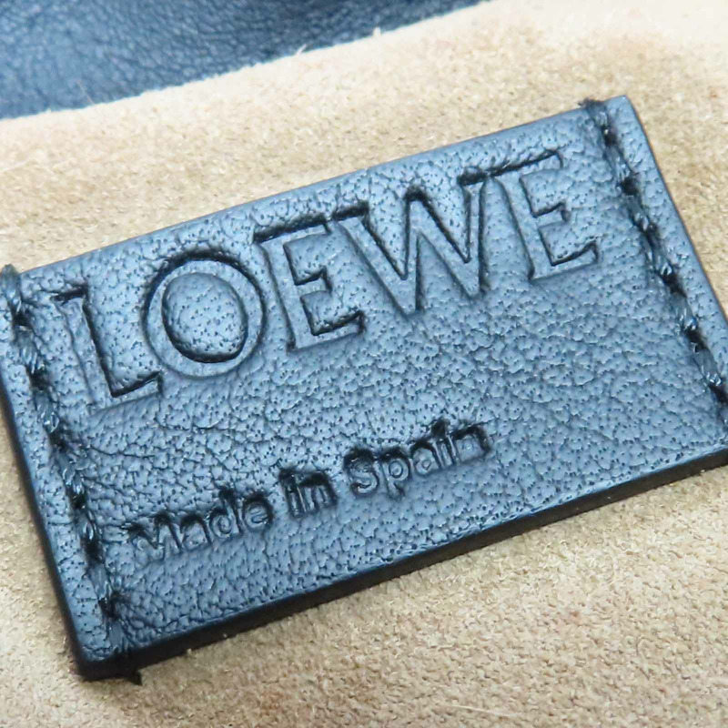 黑色牛皮 Flamenco Mini leather clutch 肩背包 P00916802【LOEWE 羅威】 P00916802-5