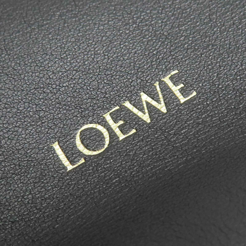 黑色牛皮 Flamenco Mini leather clutch 肩背包 P00916802【LOEWE 羅威】 P00916802-6