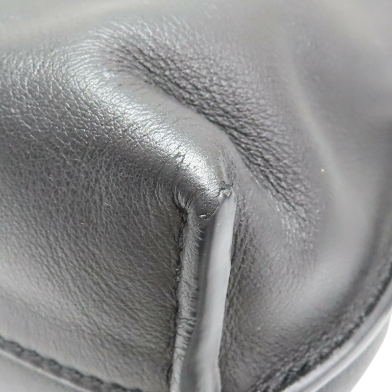 黑色牛皮 Flamenco Mini leather clutch 肩背包 P00916802【LOEWE 羅威】 P00916802-8