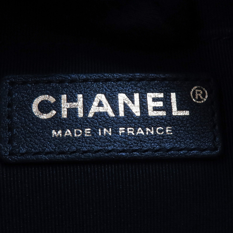 黑色 菱格紋羊皮 肩背包 金扣【CHANEL 香奈兒】 AS2923-9