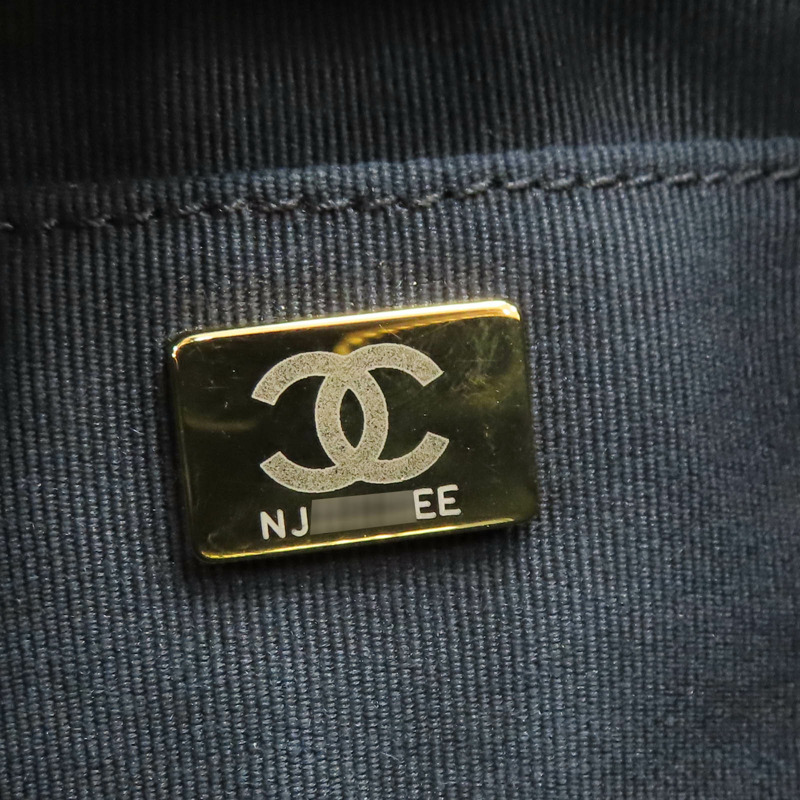 黑色 菱格紋羊皮 肩背包 金扣【CHANEL 香奈兒】 AS2923-10