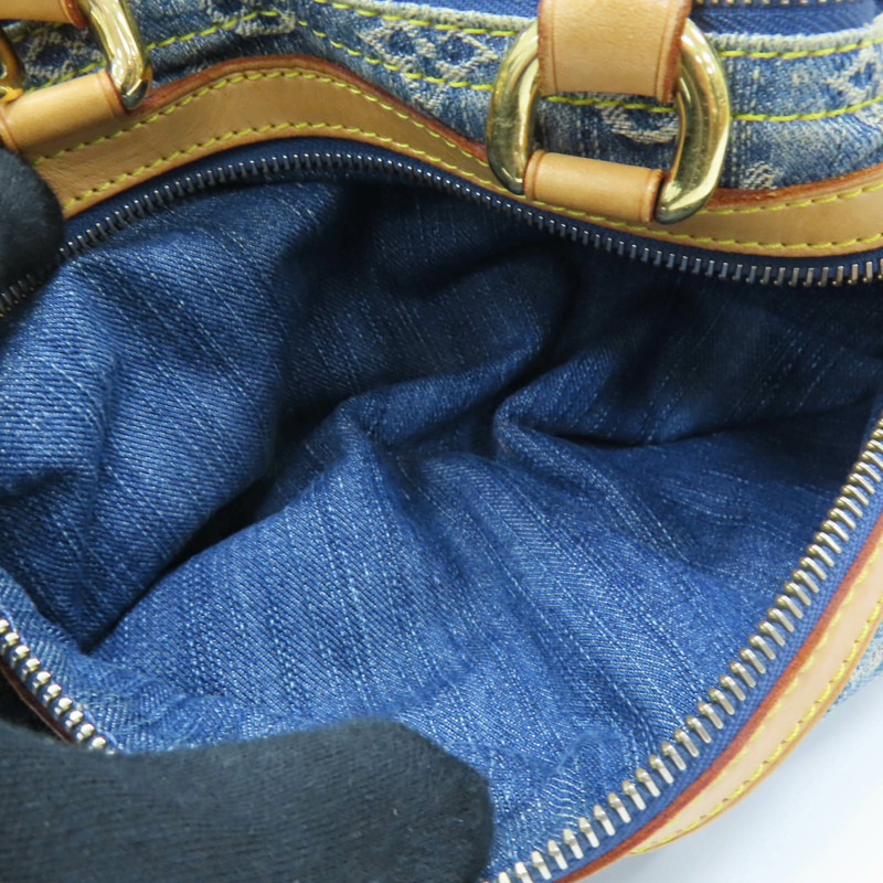 藍色 牛仔布 Neo Speedy 手提包【LOUIS VUITTON LV 路易威登】 M95019-6