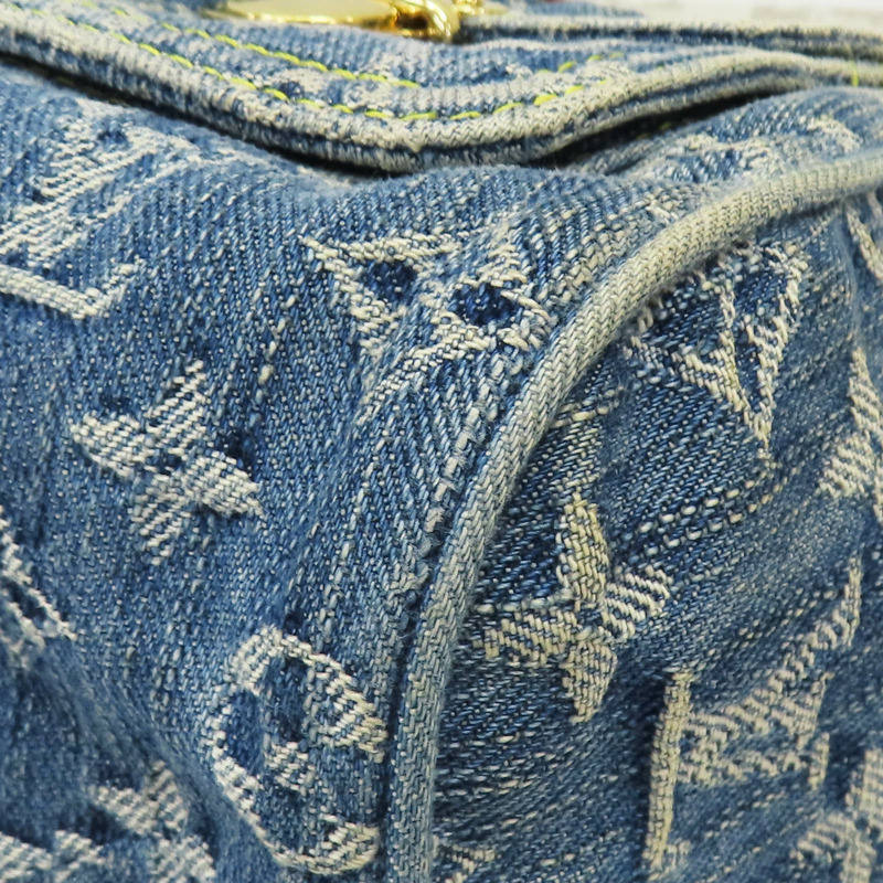 藍色 牛仔布 Neo Speedy 手提包【LOUIS VUITTON LV 路易威登】 M95019-13