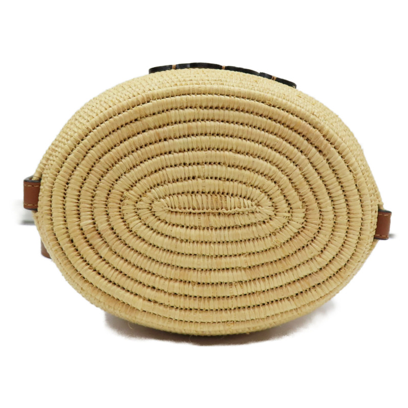 米色 草編 Beehive Basket 肩背包【LOEWE 羅威】-3