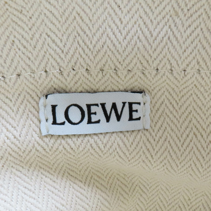 米色 草編 Beehive Basket 肩背包【LOEWE 羅威】-7